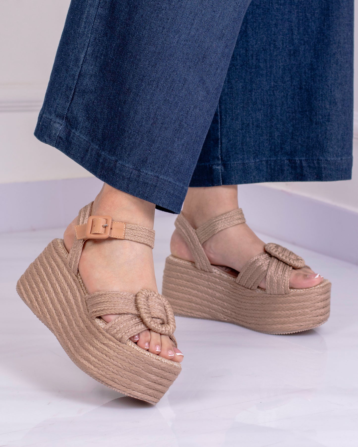 Plataformas en Yute Topacio – Altas Cómodas y casuales– TC5562