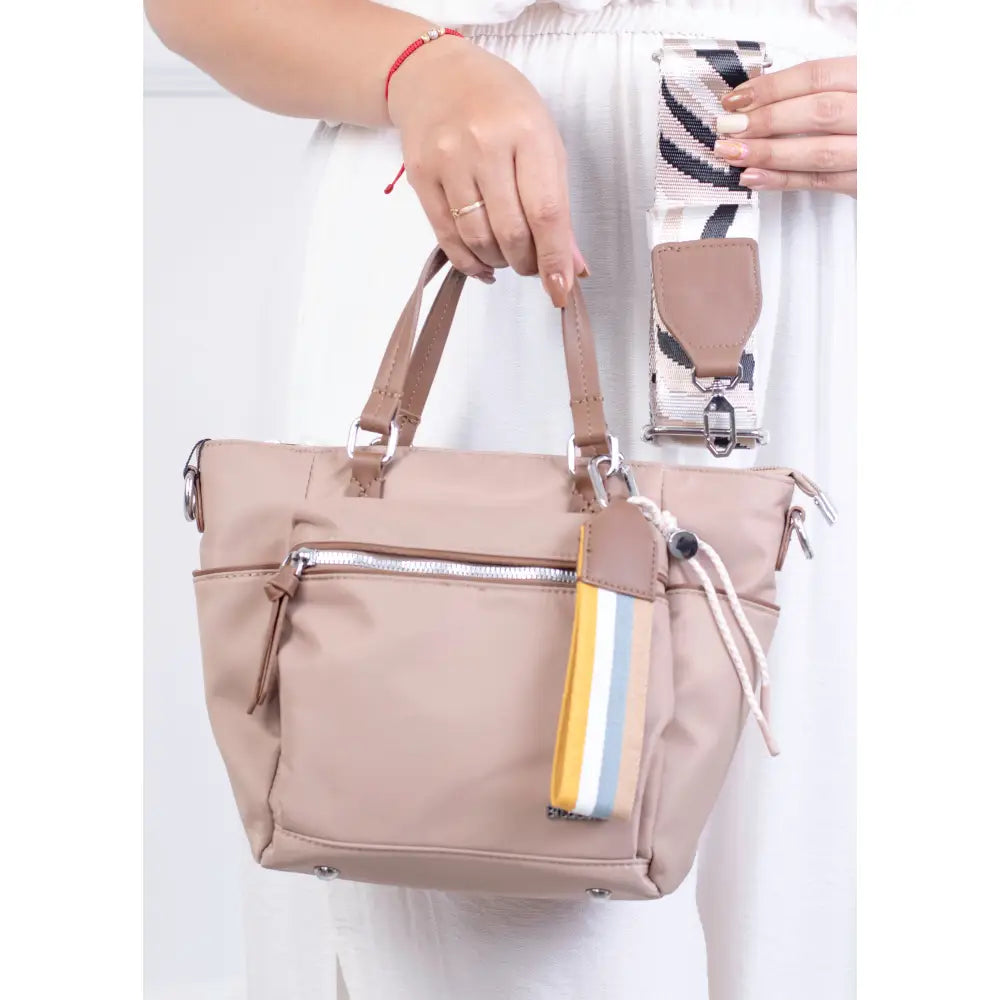 Bolso Bitacora - Compacto moderno y con mucho estilo | B2178 - Camel