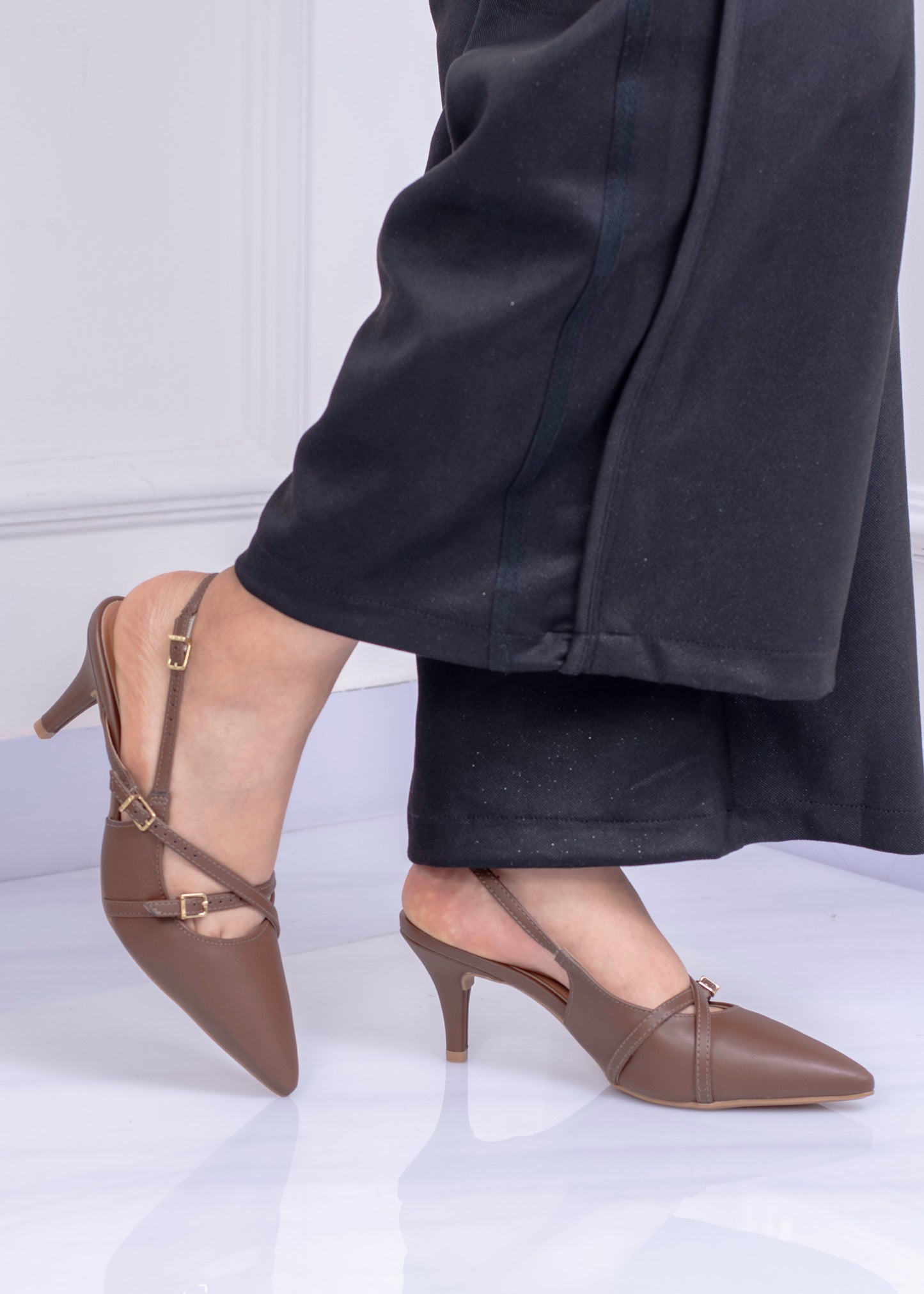 Tacón Slingback de Punta Fina Vizzano | VI1124