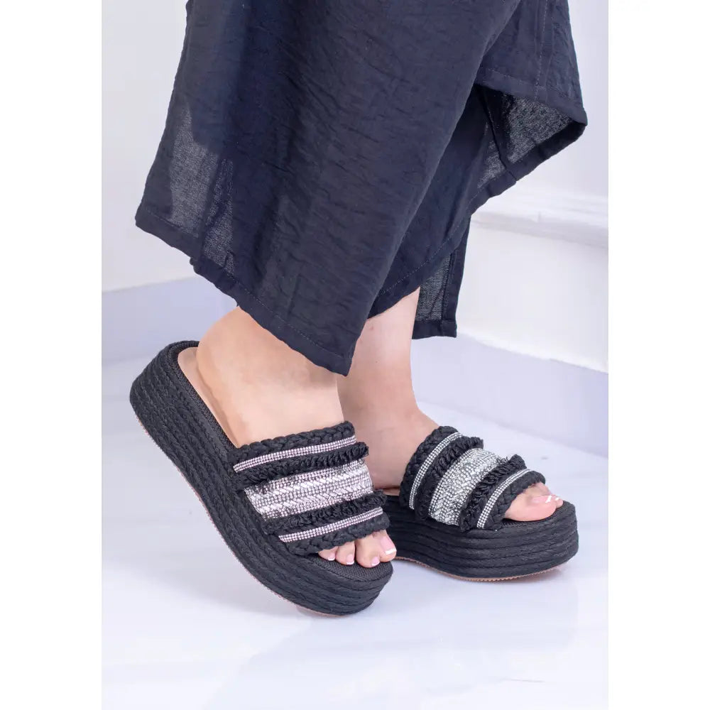 Plataforma con Yute y Brillo - Ligeras Comodas | TC4011