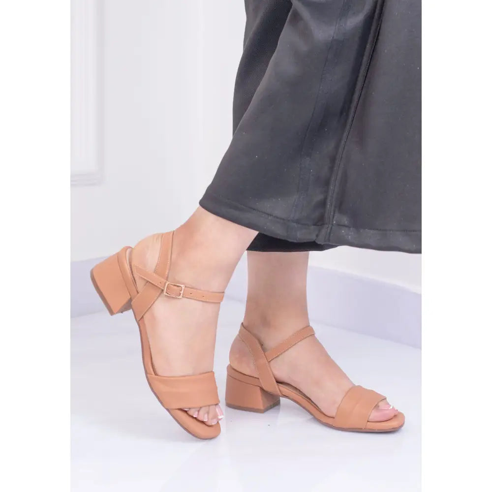 Sandalia con Tacón Cruzado Elegante | PG1311 - Tacon