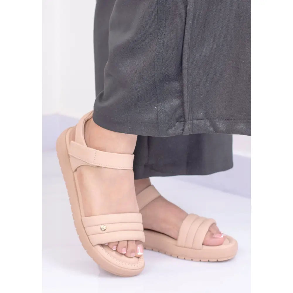 Sandalia Confort Doble Tira Acolchada | PR871
