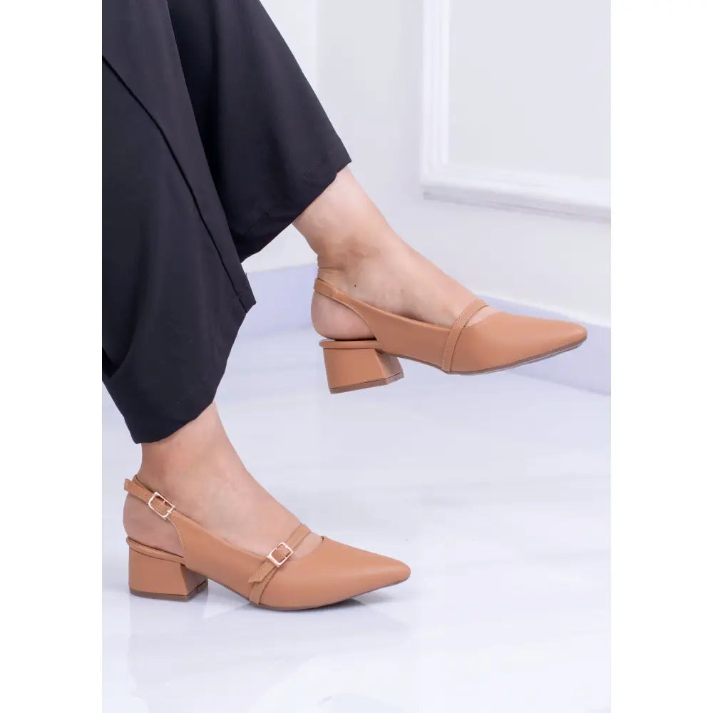 Vestir Tacon Zapatillas De Tacón Bajito Zapato Bajito Zapatos De