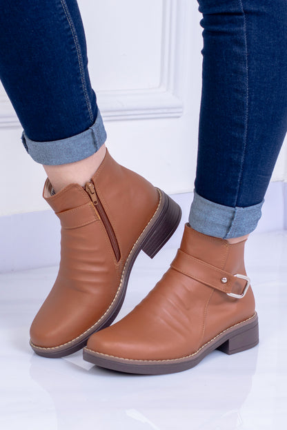 Botines clásicas hebilla Zully  con  con cierre | SM803