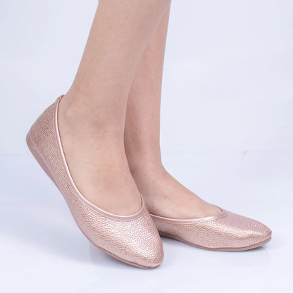 Baleta Bella para Mujer - BE723 Oro Rosa - Calzado Espía