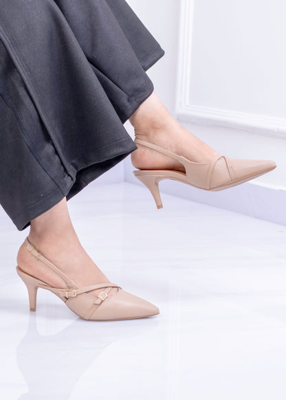 Tacón Slingback de Punta Fina Vizzano | VI1124