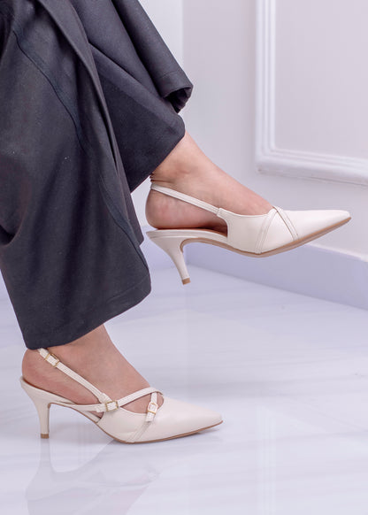 Tacón Slingback de Punta Fina Vizzano | VI1124