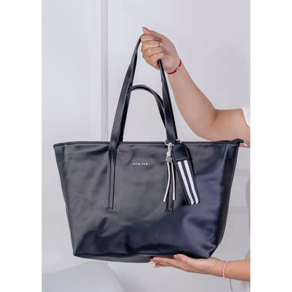 Bolso grande Bitácora – Versatilidad y estilo para tu día a | B2214 - Negro