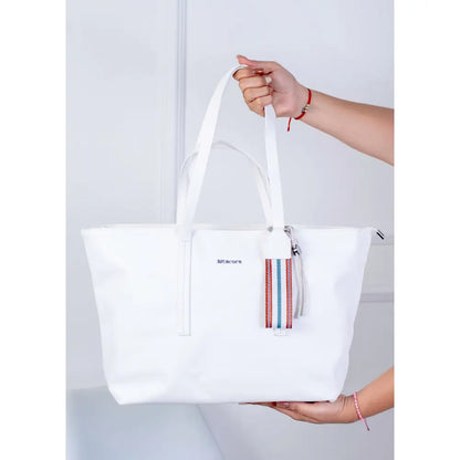 Bolso grande Bitácora – Versatilidad y estilo para tu día a | B2214 - Blanco