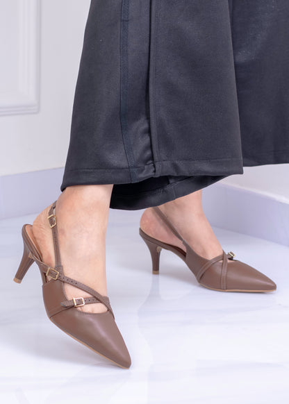 Tacón Slingback de Punta Fina Vizzano | VI1124