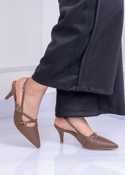 Tacón Slingback de Punta Fina Vizzano | VI1124