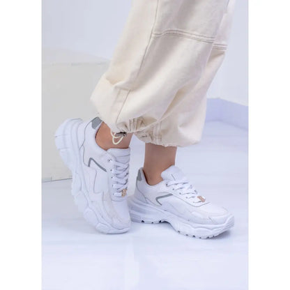Zapatillas chunky blancas en el producto Chunky Sneakers - Tenis Moda Urbana