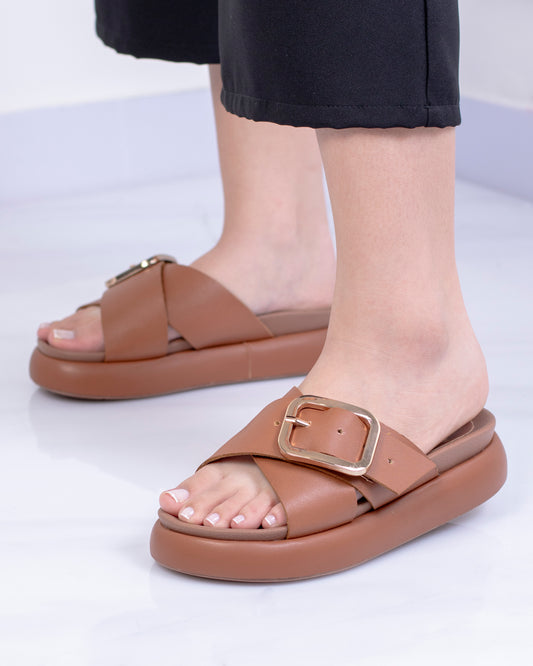 Sandalia confort con hebilla | CV1060