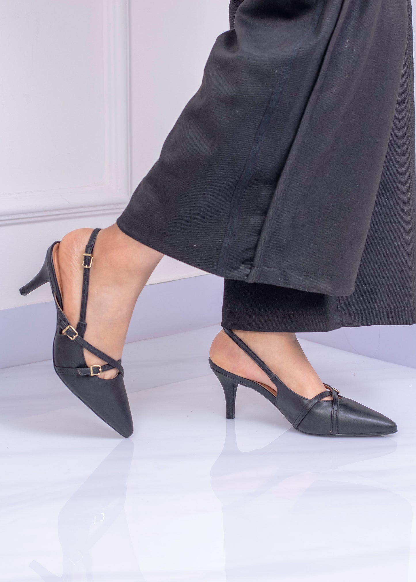 Tacón Slingback de Punta Fina Vizzano | VI1124
