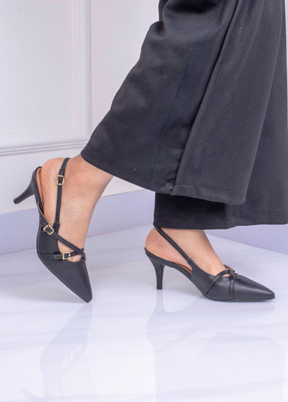 Tacón Slingback de Punta Fina Vizzano | VI1124