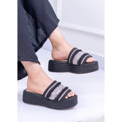 Plataforma con Yute y Brillo - Ligeras Comodas | TC4011