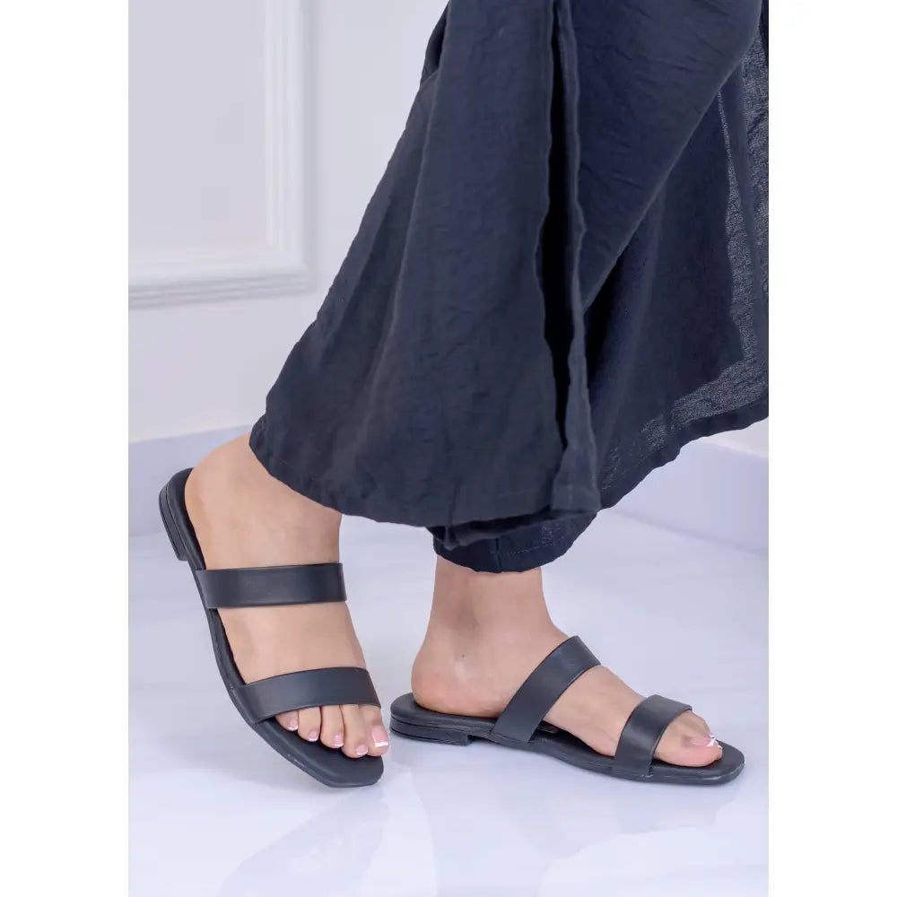 Sandalia Plana Doble Tira | LP26