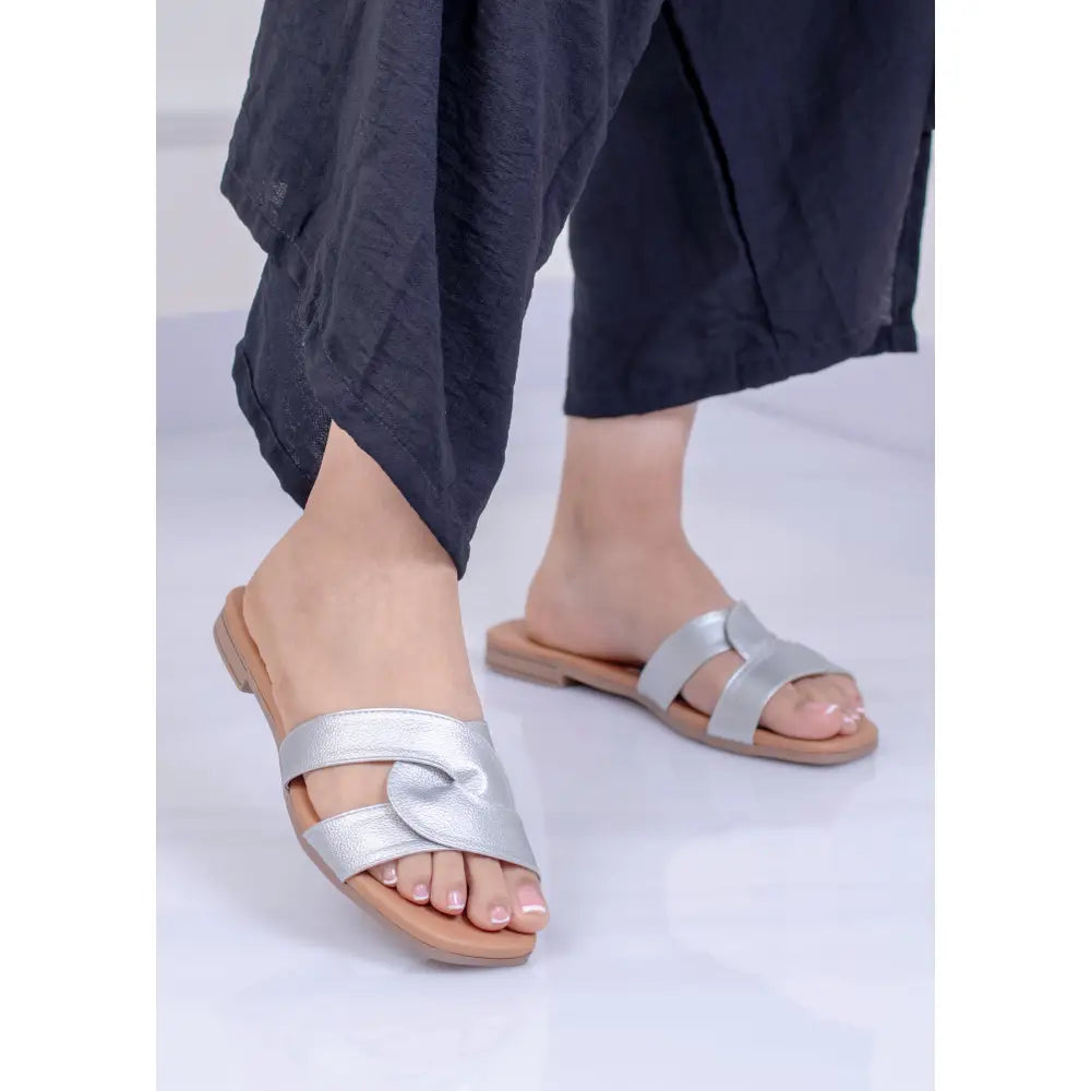 Sandalia Plana Tiras Entrelazadas | LP2859