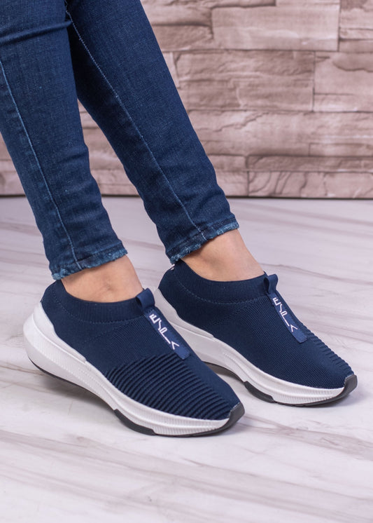 Tenis Deportivo de Moda - JF01 Azul - Calzado Espía